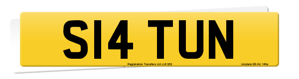 Registration number S14 TUN